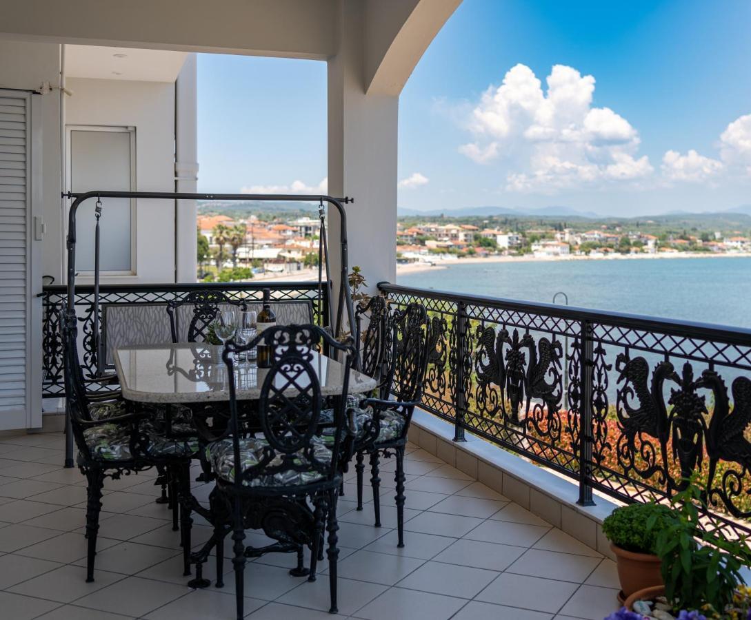 Bay View House Apartman Petalídi Kültér fotó