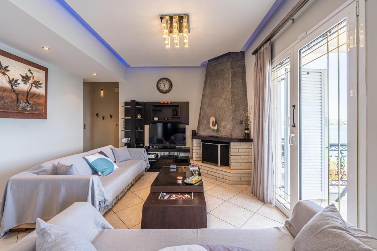 Bay View House Apartman Petalídi Kültér fotó