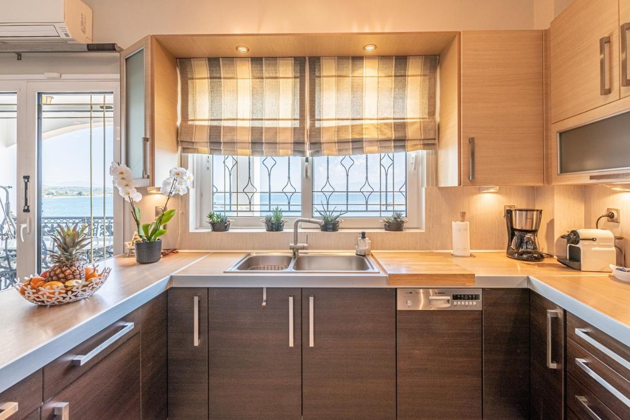 Bay View House Apartman Petalídi Kültér fotó
