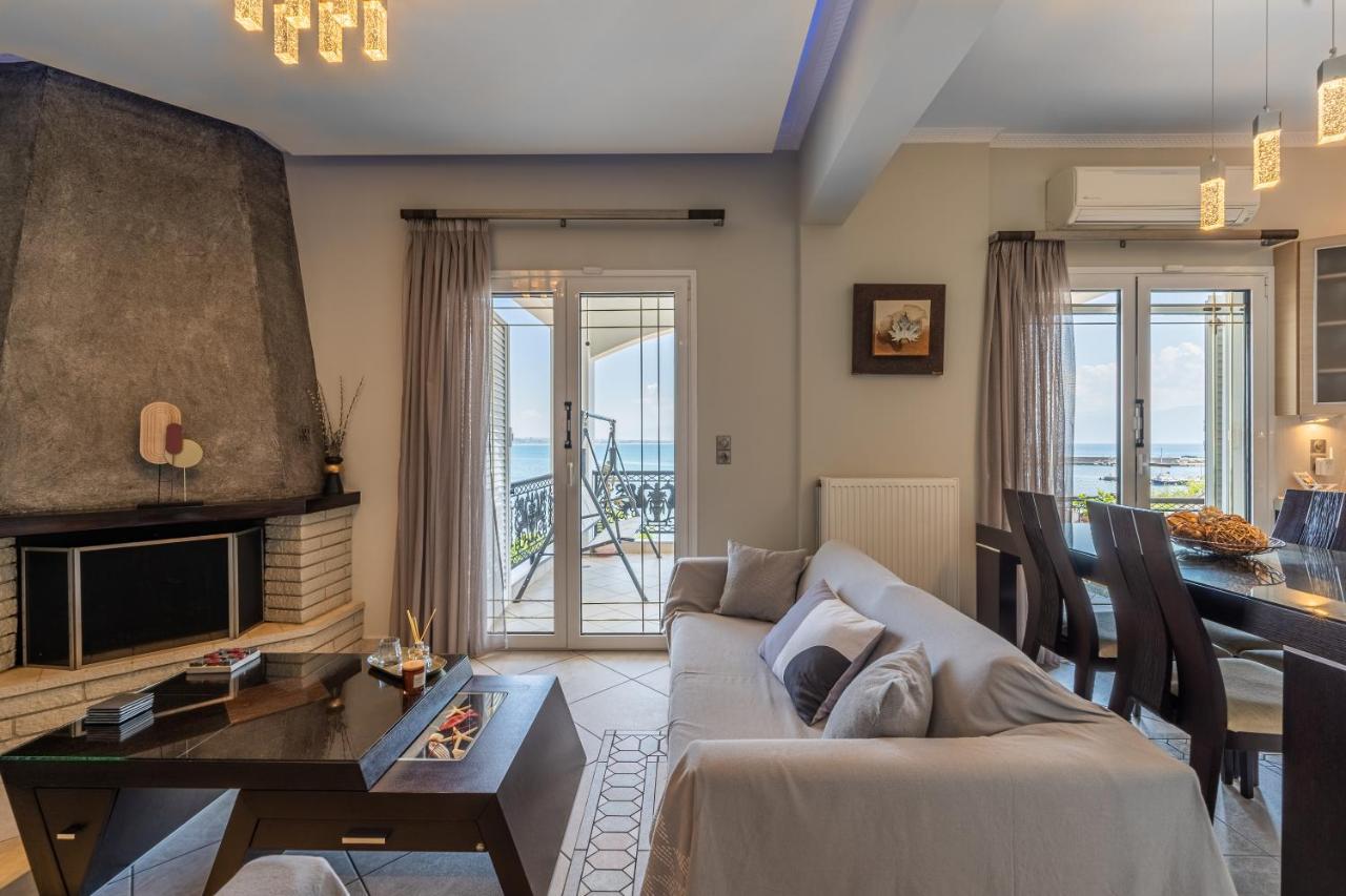 Bay View House Apartman Petalídi Kültér fotó